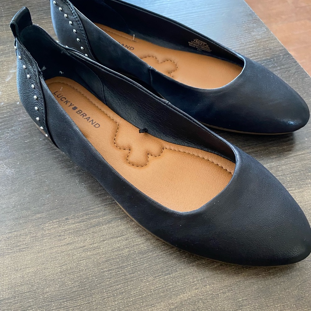 Lucky Brand Black Women's Flats size7 new without tags